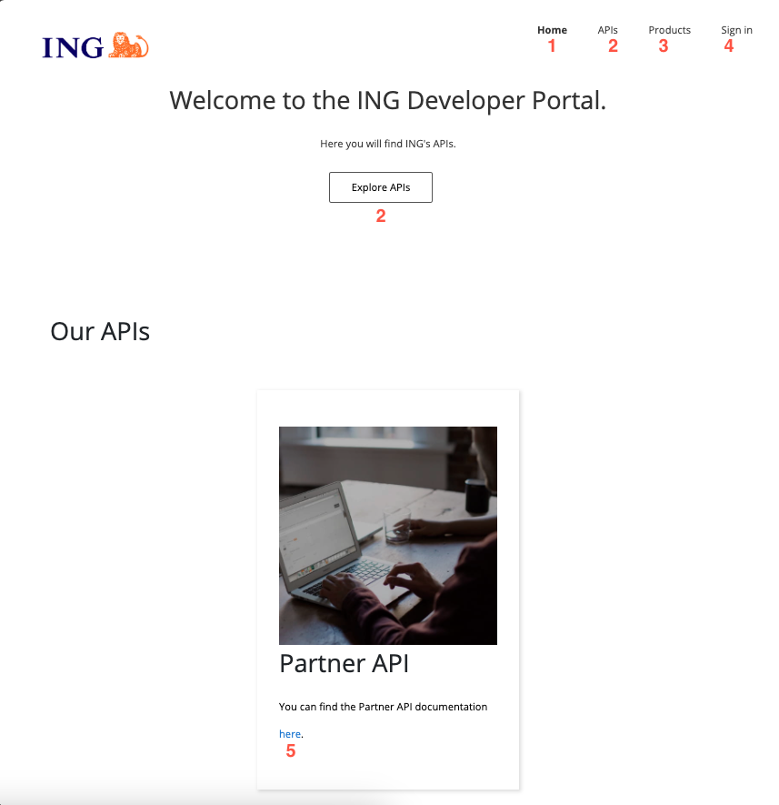 Landing Page